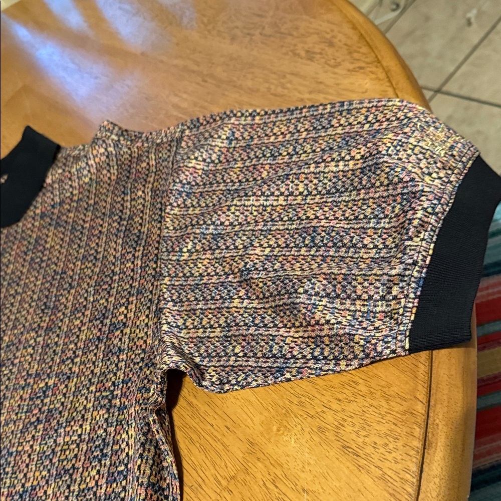 Stylish Patterned Polo Shirt - image 5